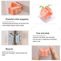 Magic Sticker Series Self Adhesive Mop And Broom Holder
