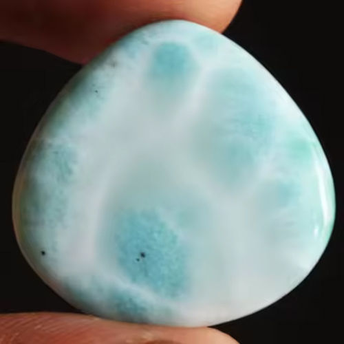 Larimar Stones Precious Polished Calibrated Size Gemstones - Size: Various