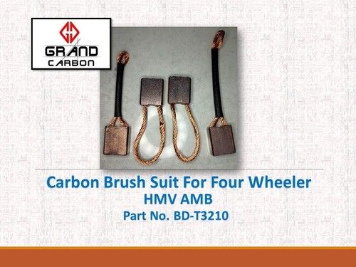 Four Wheeler Self Starter Carbon Brush Suitable For HMV AMB