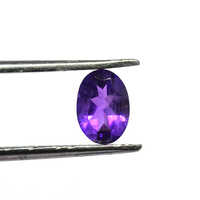 2mm Panna Stones Timepiece African Amethyst Stone - Shape: Oval Cut