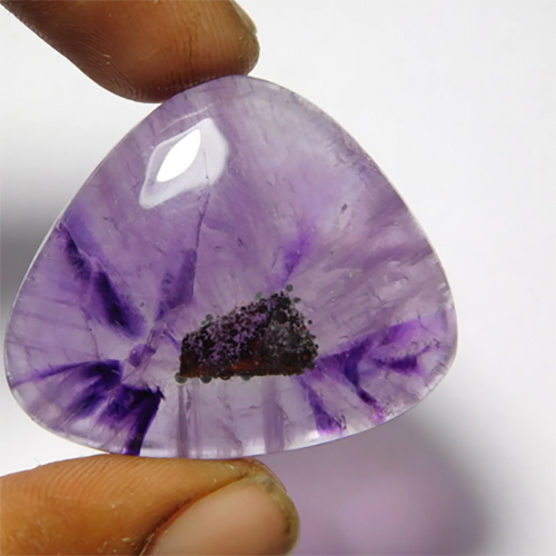 Natural Brazil Amethyst Semiprecious Stone