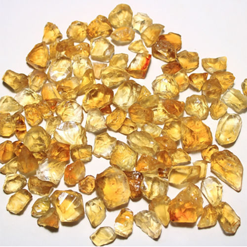 Citrine Crystal Rough Gold Natural Yellow Diy Gemstone - Size: Various