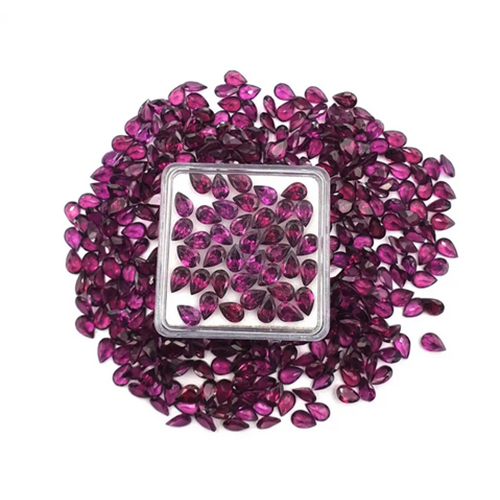 15 CT Pink Garnet Pear Gemstone