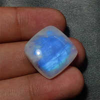 Round Oval Cabochon Rainbow Moonstone - Size: Various