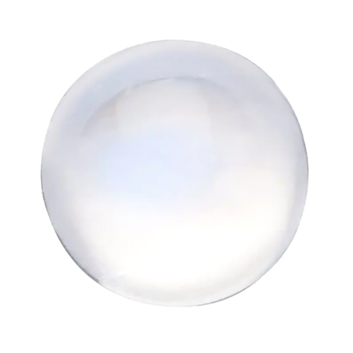 Natural Rainbow Moonstone Round Shape Calibrated Cabochon