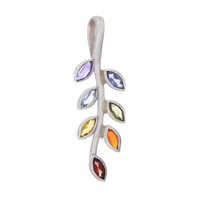 7 Chakras Stone Healing Handmade Pendant
