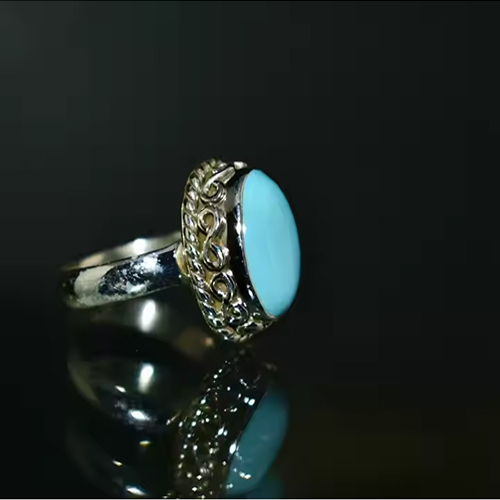 Ring Turquoise in Sterling Silver Ring