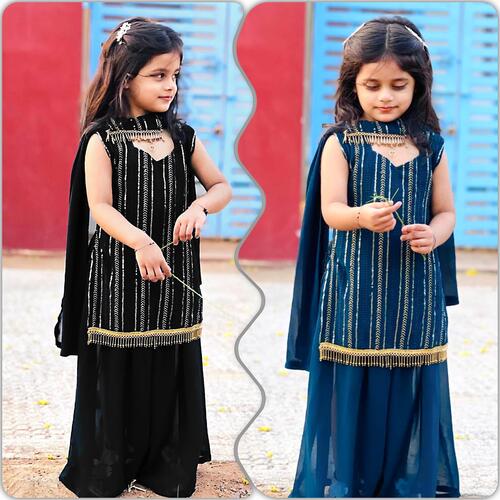 Kids Top Sharara