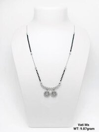 New Design Silver Vati Mangalsutra