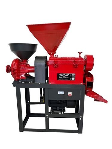 Km-6N400 Single Rice Mill With 5 Hp Motor - Automatic Grade: Semi-Automatic