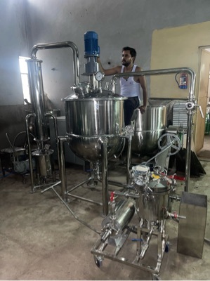 Vacuum evaporator / VACCUM EVAPORATED KETTLE