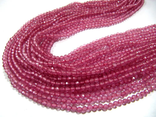 Natural Topaz Rondelle Faceted 2.5 to 4mm Beads strand 13 inches long