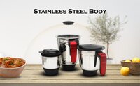 Kimatsu Stainless Steel Jars - Color: White
