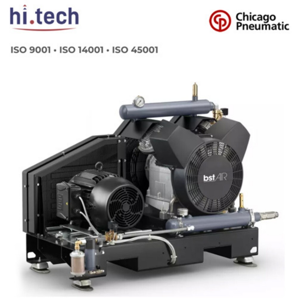Industrial Air And Nitrogen Booster - Color: Black
