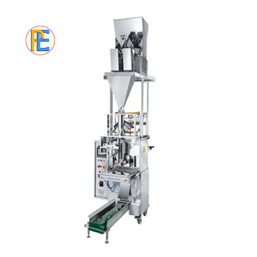 Fully Automatic Collar Type Double Head Weigh Filler Pouch Packing Machine