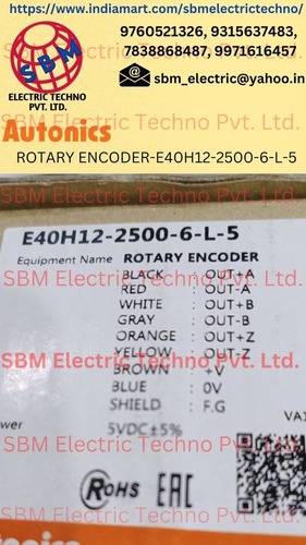 AUTONICS ROTARY ENCODER, E40H12-2500-6-L-5