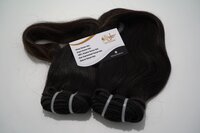 Raw Unprocessed Wavy Human Hair Weft Extensions