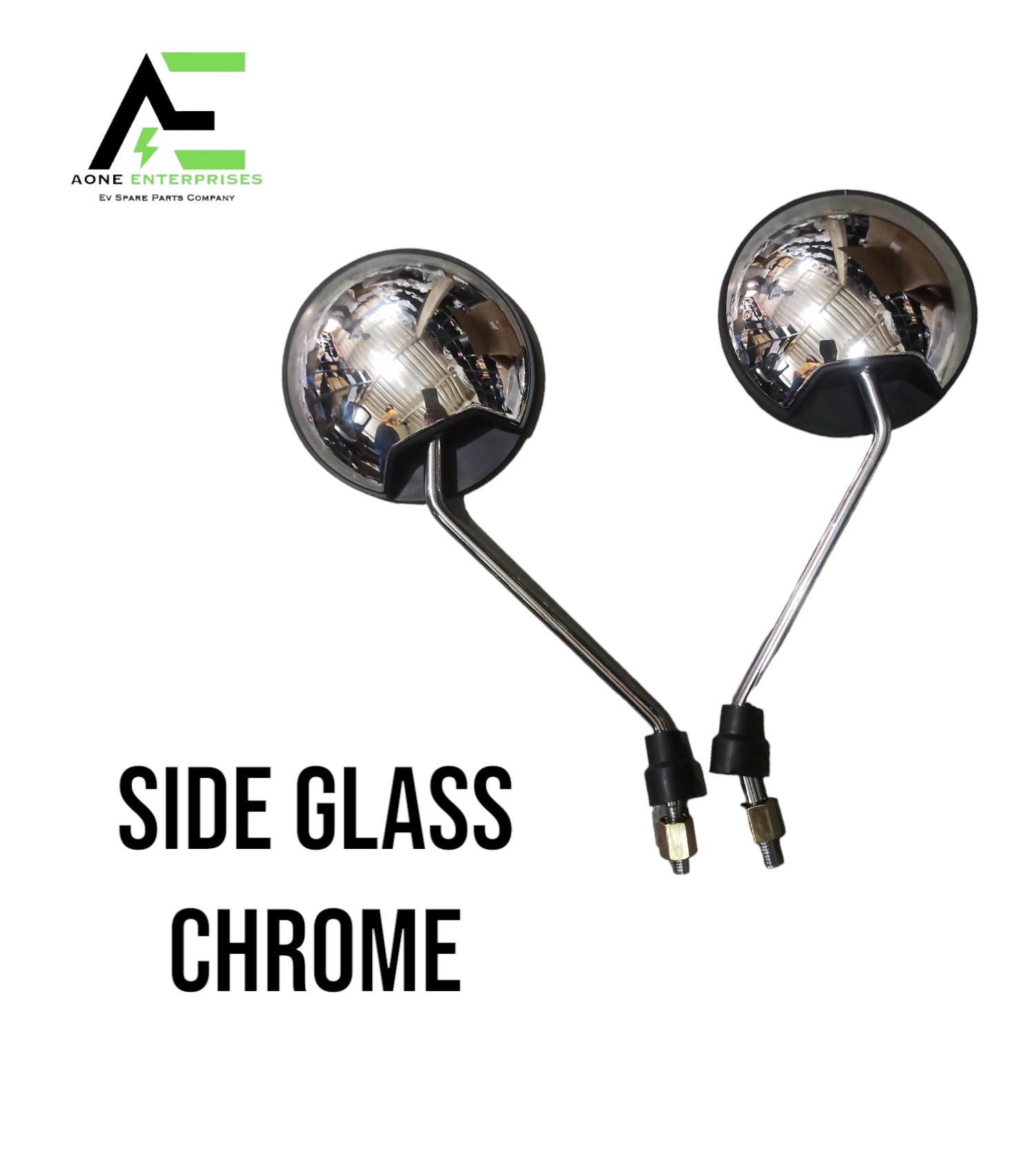 SIDE GLASS CHROME