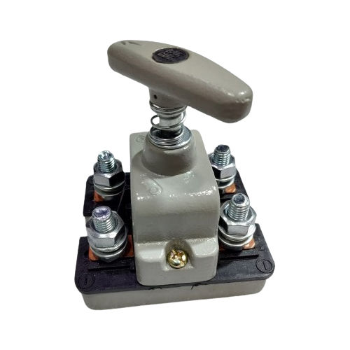 Buttery Cutoff Switch With 4 Copper Bolt - Color: Gray