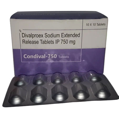 750 Mg Divalproex Sodium Extended Release Tablets Ip - Drug Type: General Medicines