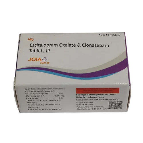 Escitalopram Oxalate   Tablets Ip - Drug Type: General Medicines