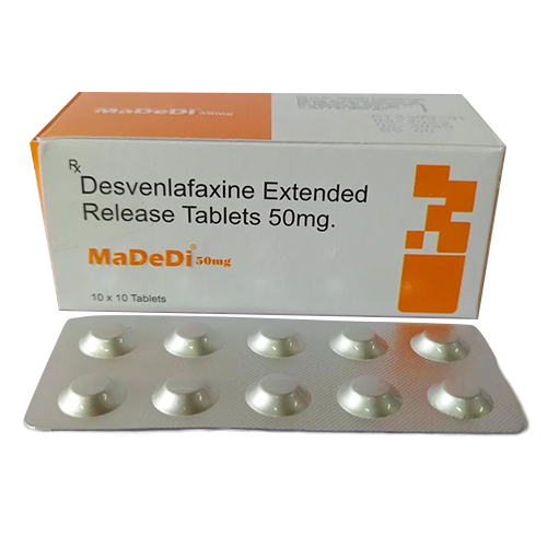 50 MG Desvenlafaxine Extended Release Tablets