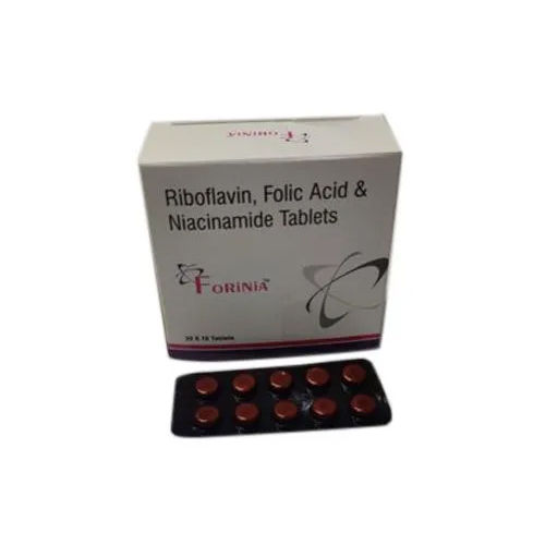 Riboflavin Folic Acid And Niacinamide Tablets - Drug Type: General Medicines