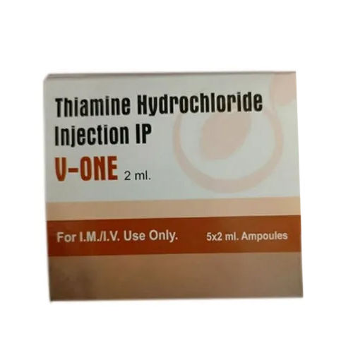 2 Ml Thiamine Hydrochloride Injection Ip - Physical Form: Liquid