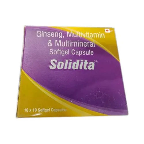 Ginseng Multivitamin And Multimineral Softgel Capsules