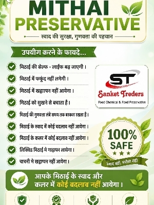 Mithai Preservatives
