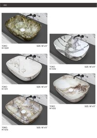 Marble Table Top Basin P1 to P6