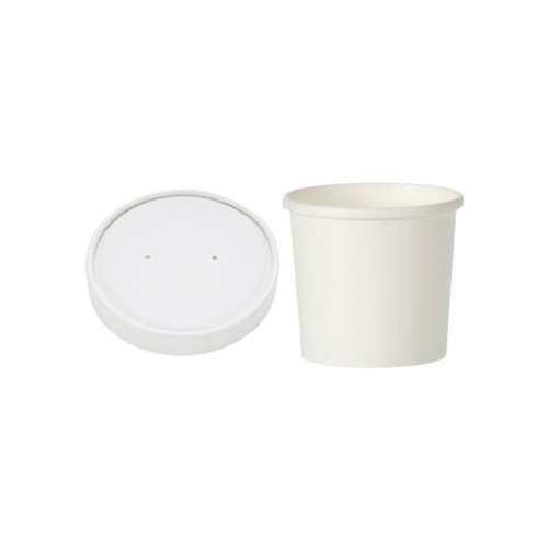 White Paper Container