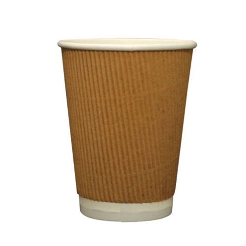 Ripple Paper Cup - Color: Brown