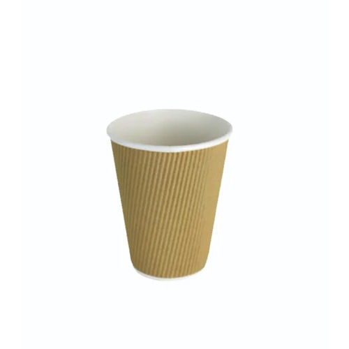 Brown Ripple Paper Cup