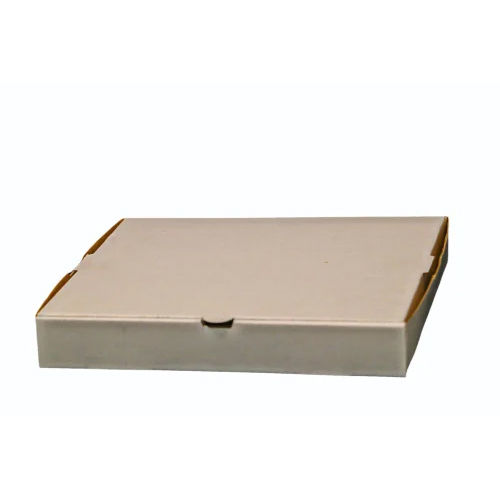 9Inches White Pizza Box - Finishing: Matte Lamination