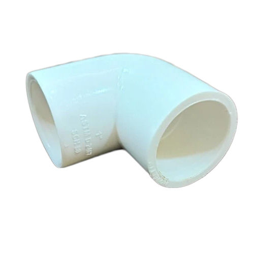 90 Degree Pvc Elbow - Color: White