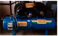Two Stage Compressor - Air Flow Capacity: 100 Liter (l)