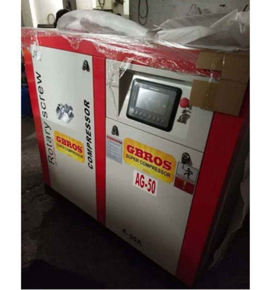 Ac Three Phase Screw Air Compressor - Air Flow Capacity: 180 Cubic Feet Per Minute (Ft3/Min)