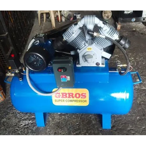 Single Stage Reciprocating Compressor - Air Flow Capacity: 100 Liter (L)