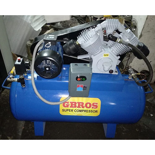 2 Hp Industrial Air Compressor - Air Flow Capacity: 100 Liter (L)