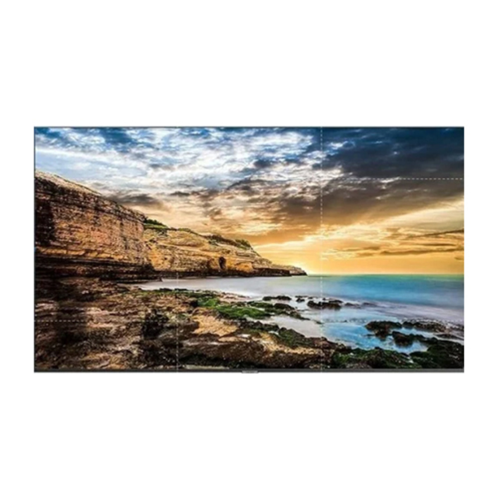 Samsung QBR Series 55 Inch Smart Signage LED Display - 4K UHD, 220-240V Input, Full Color Tube Chip | Indoor Video Showcase, Manual Control Mode, Sleek Modern Design