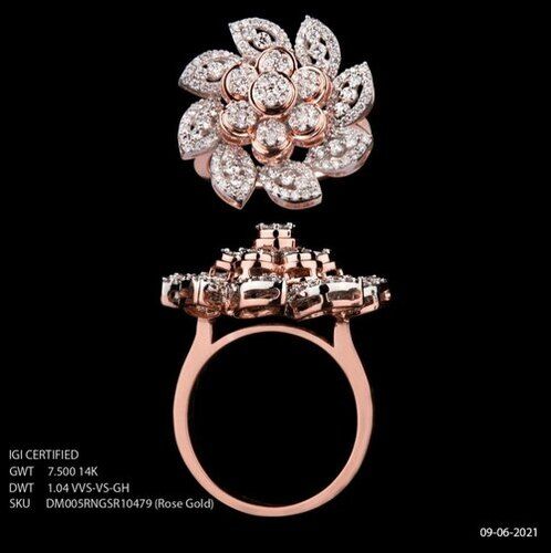 Cluster Diamond Ring