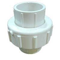 1 Inch Upvc Union - 1 Inch Size, White Color | Durable, Corrosion Resistant, Easy Installation, High Pressure Withstanding
