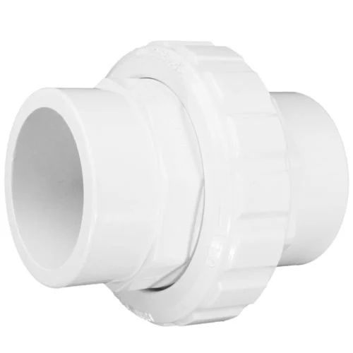 Upvc Union Fitting - Color: White