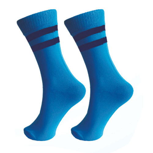 Blue School Socks