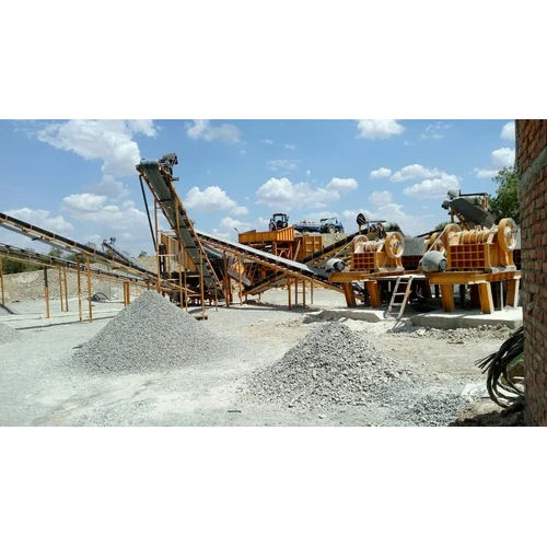 100 Tph Stone Crusher Plant - Automatic Grade: Semi-automatic