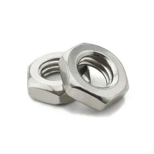 Stainless Steel Lock Nut - Color: Silver