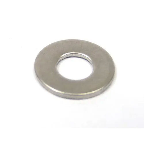 Stainless Steel Plain Washer - Color: Silver