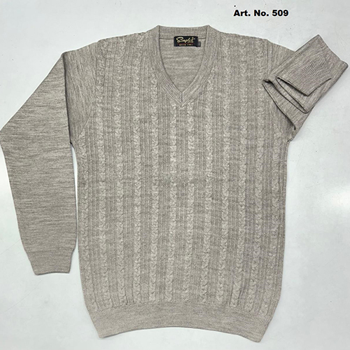 509 Mens Casual Full Sleeve Sweater
