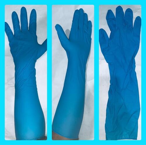 Elbow Length Gloves Nitrile